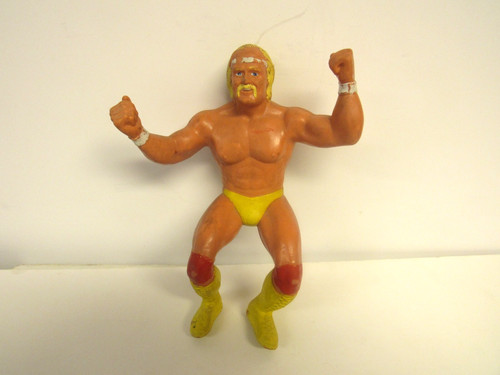 Vintage WWF LJN Hulk Hogan Wrestling Superstars Fi...