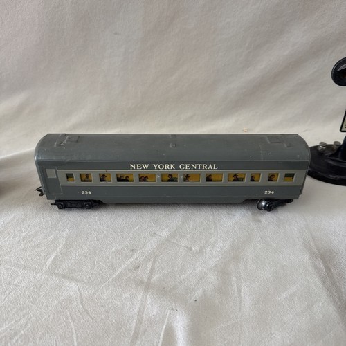 Marx Train New York Central #333 4-6-2 Locomotive & Tender 3 Car Passenger Set - Picture 12 of 24