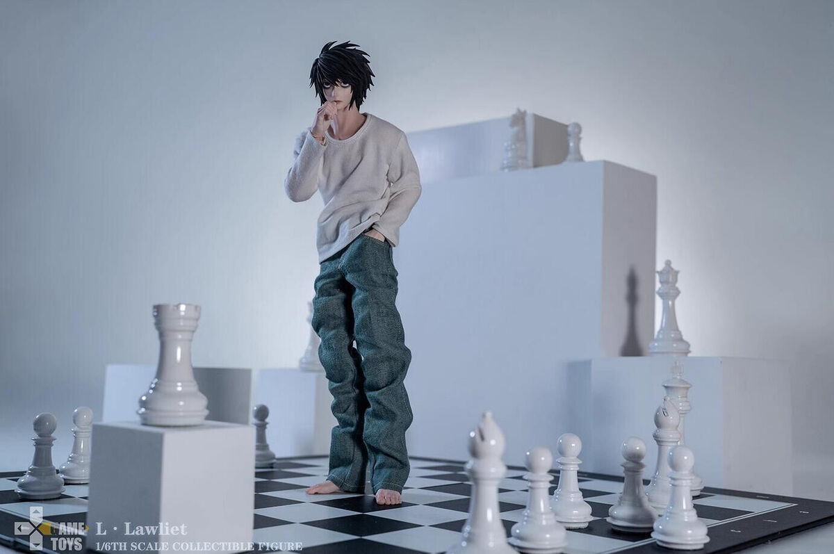 GAMETOYS 1/6 GT-007 L·Lawliet Action Figure DEATH NOTE Joint GAMETOYS 1/6 GT-007 L·Lawliet Action Figure DEATH NOTE Joint