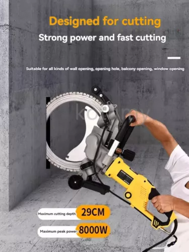 Hochfrequenz Ringsäge Beton Wandtrennmaschine Steintrennmaschine - Bild 1 von 12