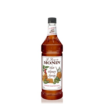 Monin Hot Honey Syrup - Bottle (1 Liter), H-Hot Honey 1.0L