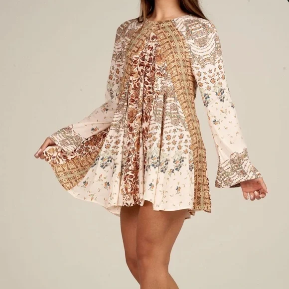 lara long sleeve dress significant other Lara 29195 Prom Dress - Dusk main image 1