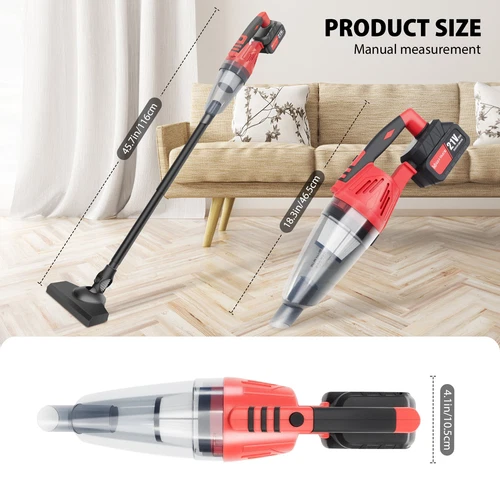 3 in 1 Cordless Vacuum Cleaner Rechargeable Lightweight Stick Vacuum Cleaner LED - Picture 4 of 13