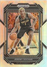2023-24 Panini Prizm Jeremy Sochan Silver Prizm SP San Antonio Spurs