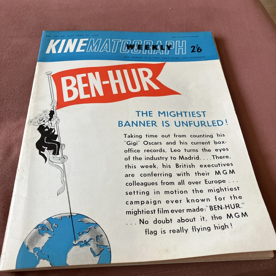 Kine Weekly 1959 - The hound of the Baskervilles Hammer horror. Sheree Winton - Image 4 of 4