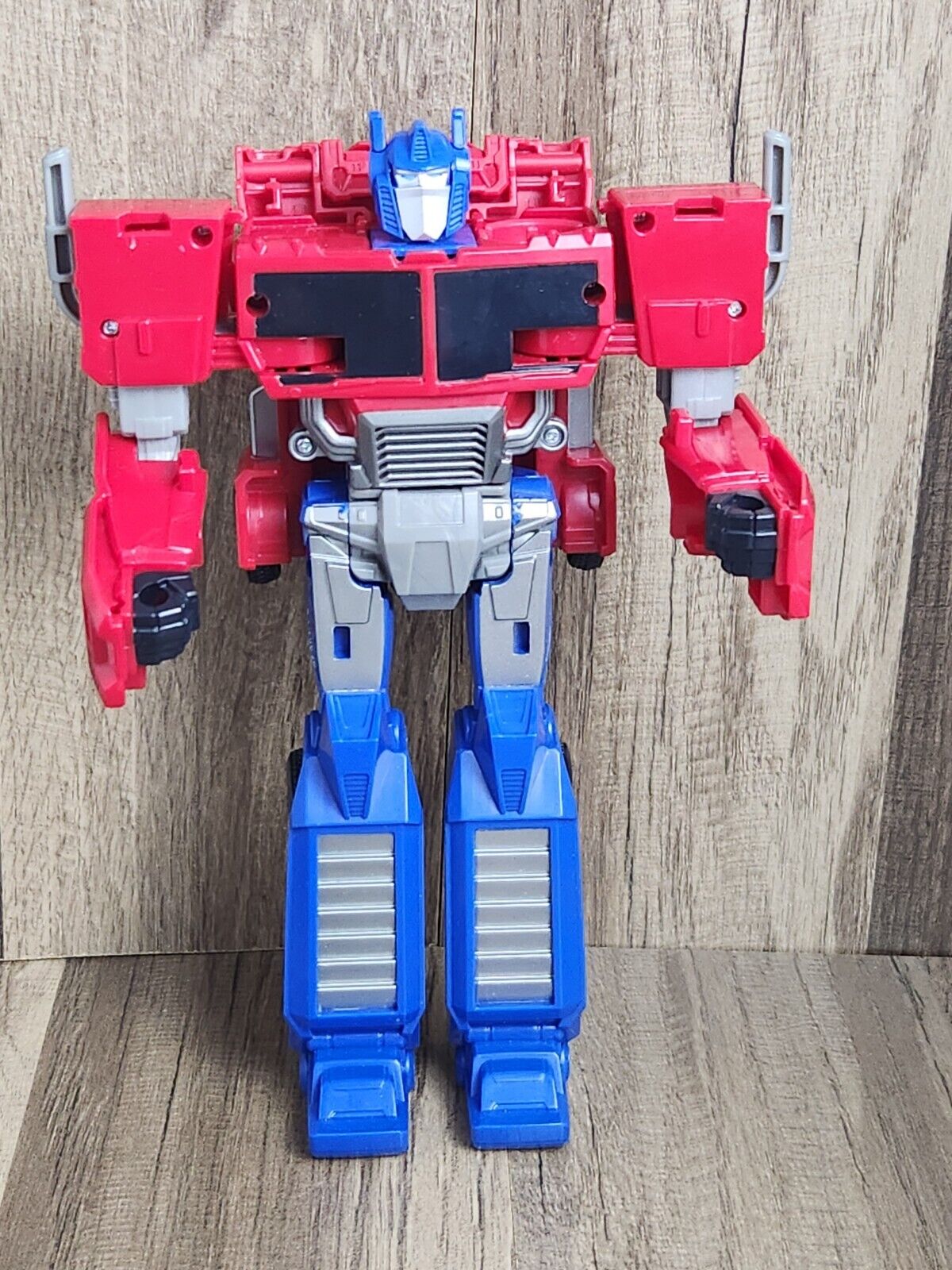 Transformers Optimus Prime EarthSpark Action Figure Incomplete 