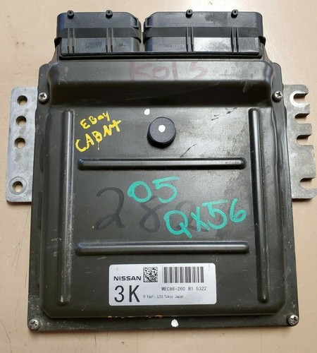 ✅ 05 INFINITI QX56  ENGINE COMPUTER CONTROL  MODULE (BIG#S3K)  # MEC86260B15322 - Imagen 1 de 4