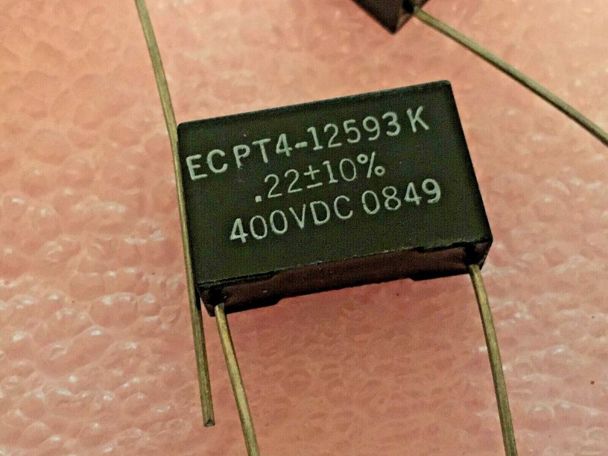 22uF 400V 10% ELECTRONIC CONCEPTS PT4-12593K AUDIO CAPACITOR
