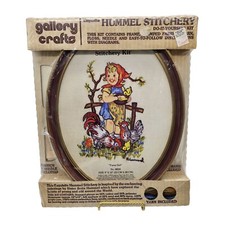 Gallery Crafts Hummel Stitchery Do-it-yourself Kit Farm Girl 8039 NOS 1976
