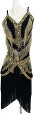 jz Handmade Women Samba Ballroom Swing Salsa Rumba Latin Dance Dress RHYTHM
