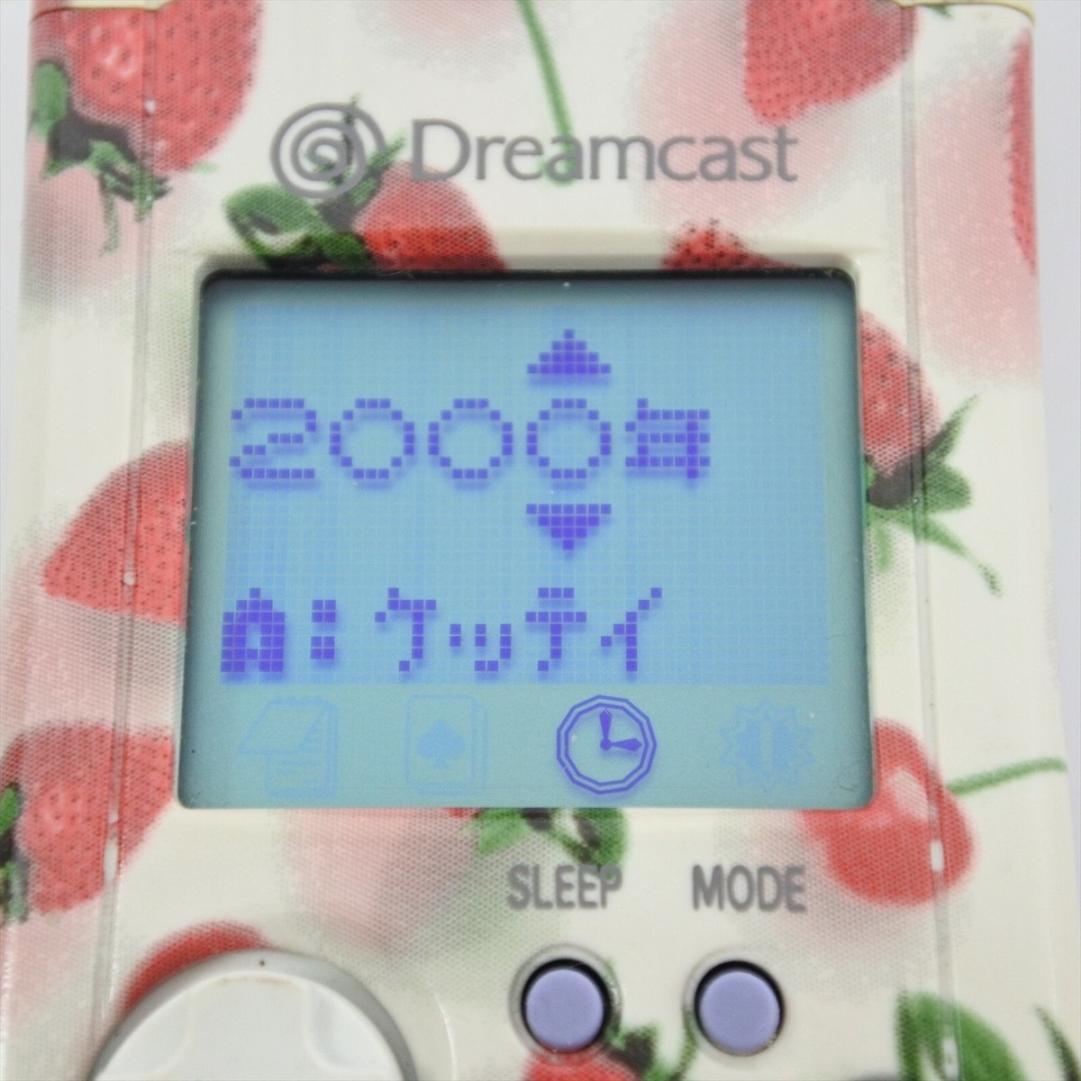 Dreamcast Visual Memory STRAWBERRY Ichigo HKT-7000 Sega 1105