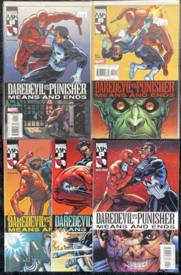Daredevil vs. Punisher #1, 2, 4-6 (2005 Marvel Comics)