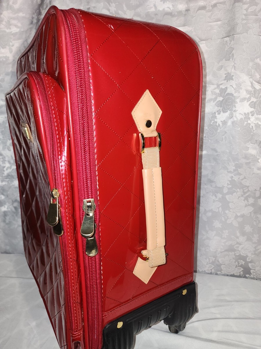 Quilted Luggage Set Joy And Iman Carry On Joy And Iman Quilted