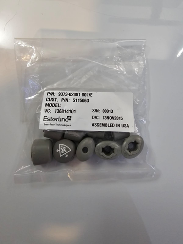 PN 5115063 - Button Cap Kit for GE Logiq 9 Ultrasound - Picture 1 of 2