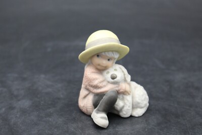 1998 NBM Bahner Studios AG # 487643 Little Girl with Dog- Cuddly Hug