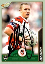 Signed 2006 St George Illawarra Dragons NRL Select Accolade Card - Ben Hornby