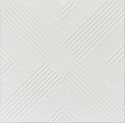 Glue Up White Painted CEILING TILES  20x20 TIN LOOK DIFFERENT PATTERNS SALE!!!