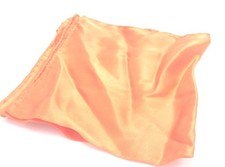  95 Club Room Mens Classic Handkerchief Suit Orange Solid Dress Pocket Square