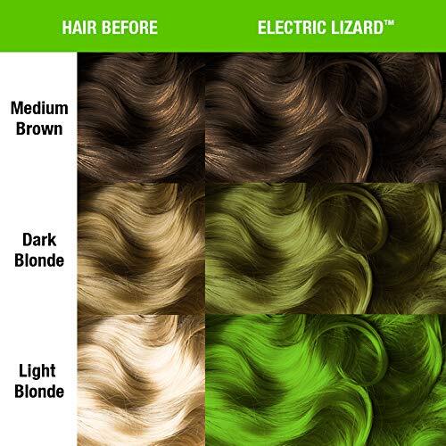 MANIC PANIC Electric Lizard Hair Dye - Classic High Voltage - Semi Permanent 8oz