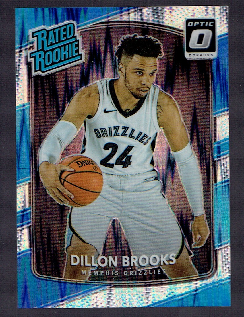 2017-18 Panini Donruss Optic Dillon Brooks Shock Prizm Rated Rookie RC