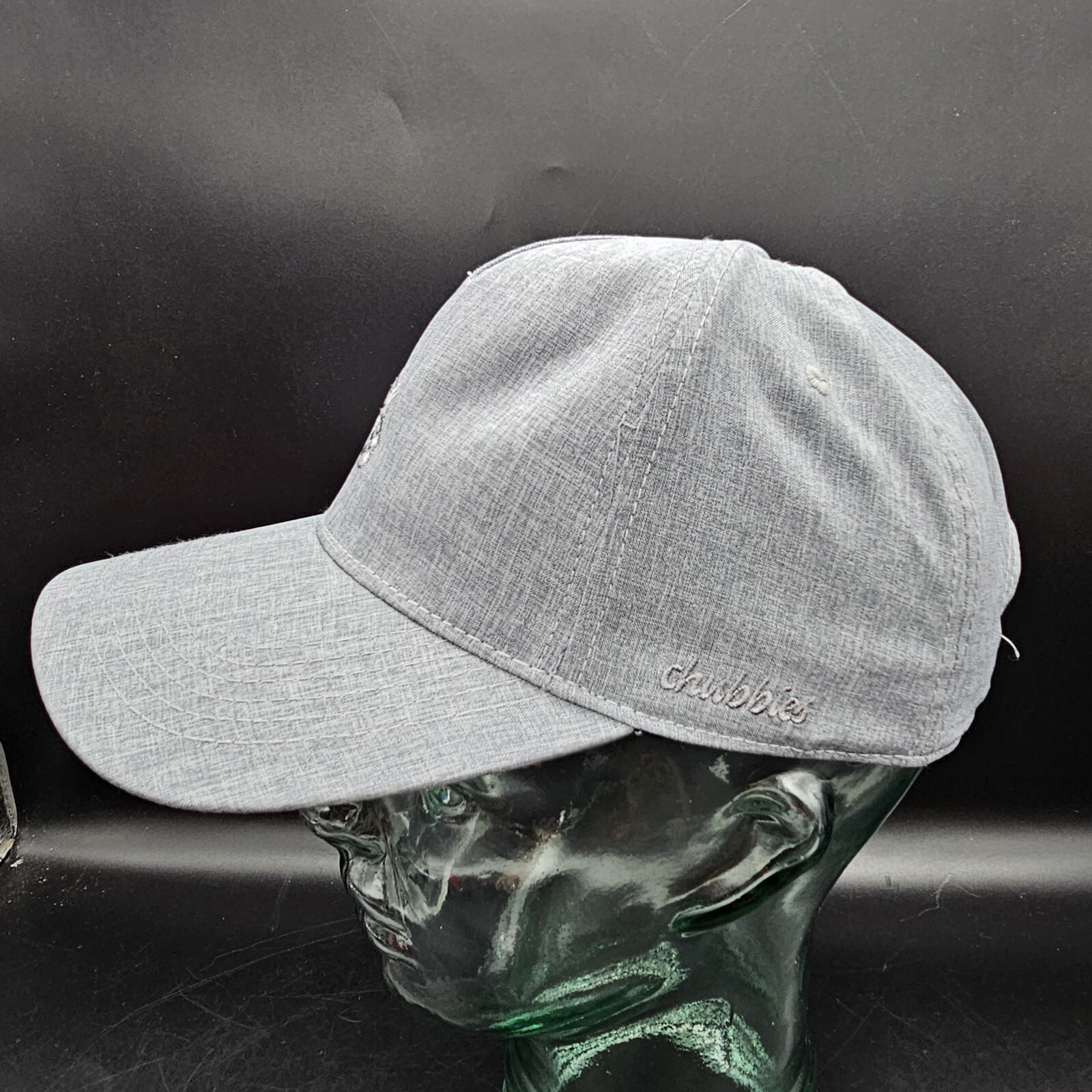 Chubbies Embroidered Pineapple Gray Hat EUC - image 4