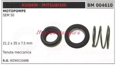 Wellendichtring Mechanik Koshin Motorpumpe Sem 50 004610