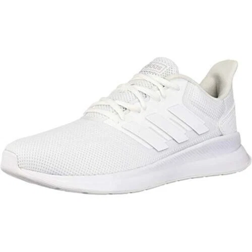 New Adidas Original Womens RUN FALCON CLOUD WHITE F36215 sz 9.5 | eBay