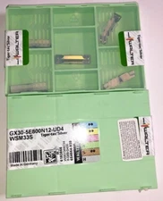 WALTER GX30-5E800N12-UD4 WSM33S TIGER.TEC SILVER CARBIDE INSERTS QUANTITY 5