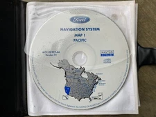 03-06 2005 FORD EXPEDITION ESCAPE NAVIGATION DISC MAP 1 PACIFIC CA NV
