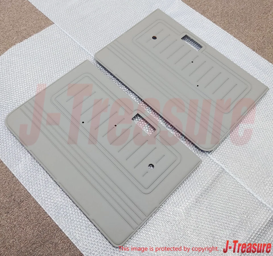 TOYOTA LAND CRUISER FJ40 BJ40 1969-1986 Genuine Door Panel Trim Board Set OEM - Image 3 of 4