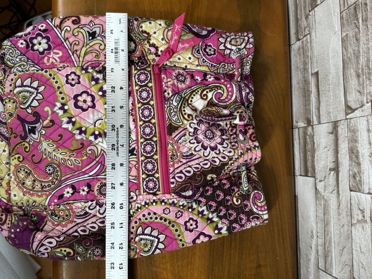 Vera Bradley Very Berry Paisley Small Backpack Bag Plum & Pink Retired‎ 12\