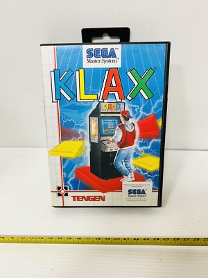 Sega Master System Klax Tengen Cartridge New!!!