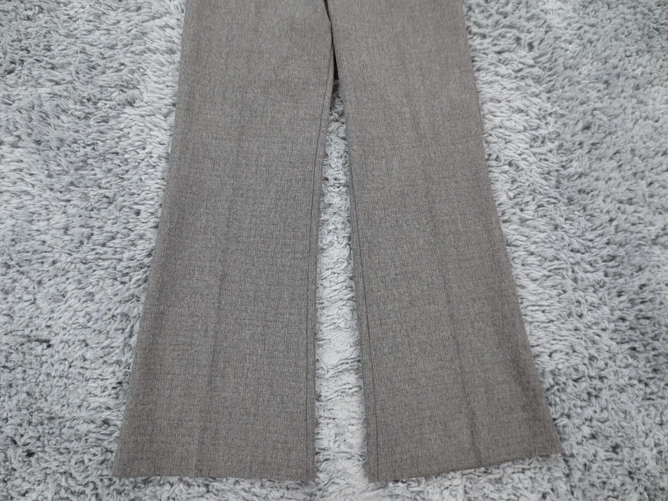 Pantalones Byer B Works Mujer Junior 9 Gris Brillante Corte Bota Elástico Tweed Chino Foto 2 de 4