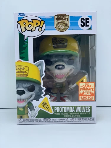 FUNKO POP! SE PROTOMOA WOLVES *LE 6500* CAMP FUNDAYS EXCLUSIVE NEW W/ PROTECTOR