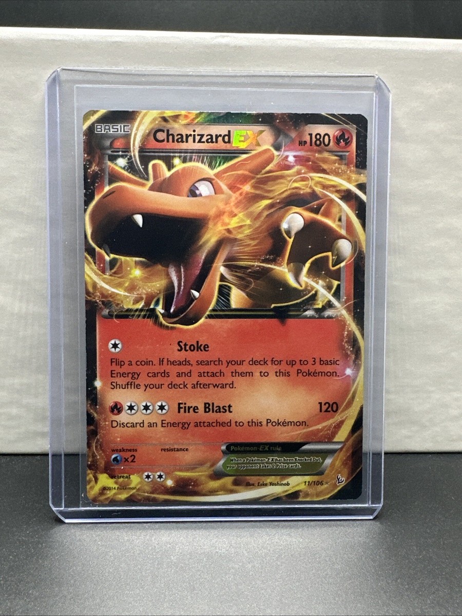 Pokémon TCG Charizard Flashfire 11/106 Holo Holo Rare EX | eBay