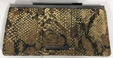 Kenneth Cole Reaction Women's Urban Organizer Wallet -Gold Clutch 