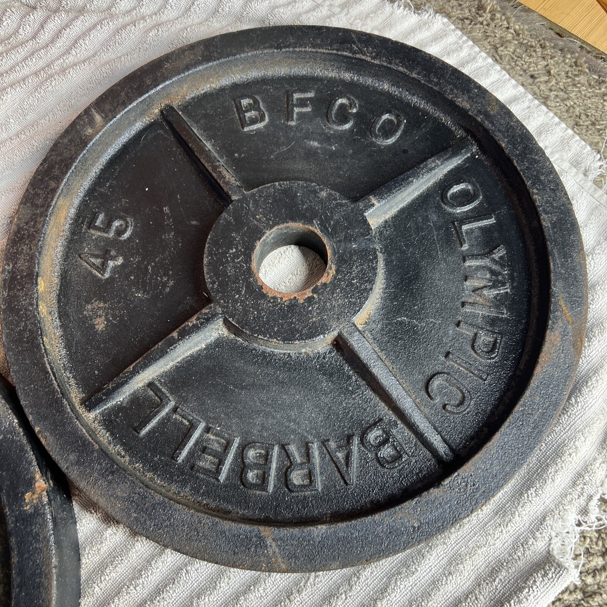 Ancien Poids Olympique BFCO - 2,5 Lbs (2 2 5lbs) - Vintage Musculation
