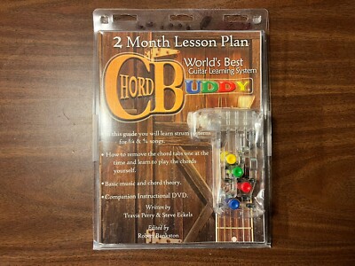 CHORD BUDDY CLASSICAL GUITAR Learning System Teaching Book DVD RIGHT Chordbuddy 