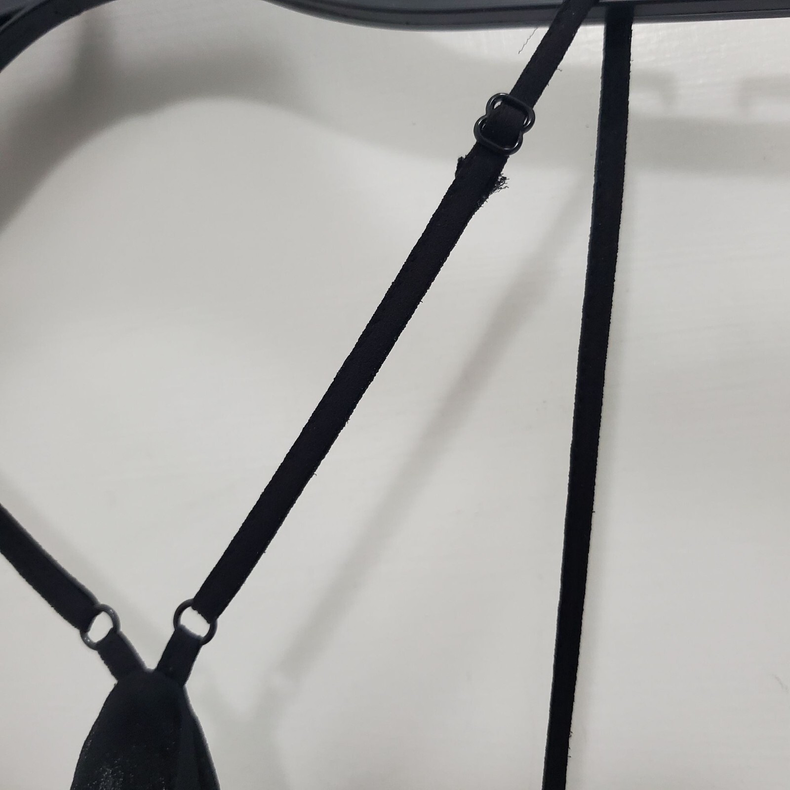 Express Women's Black Sheer Chiffon Ruffle Layer … - image 7