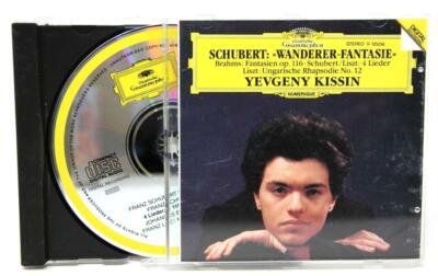Schubert Wanderer Fantasie Brahms, Liszt: Yevgeny Kissin 1991 Audio CD 
