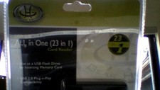 GEAR HEAD USB 2.0 ALL IN ONE  23 IN 1  CARD READER  MODEL  CR 4200  NEW 