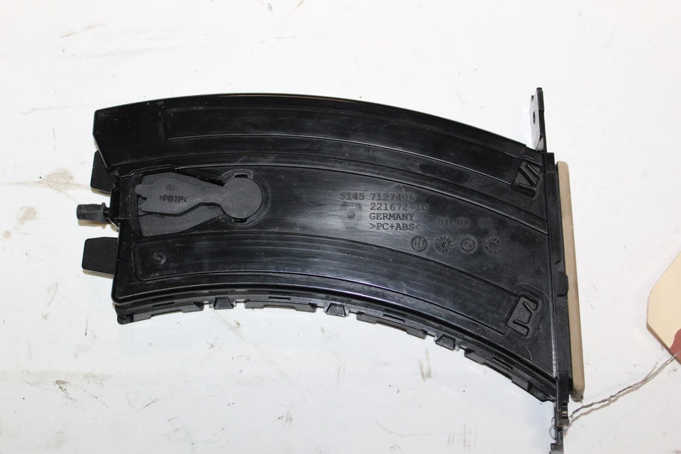 BMW E90 335i 2007-2011 montaje portavasos delantero izquierdo lado del conductor K7214 Foto 3 de 4