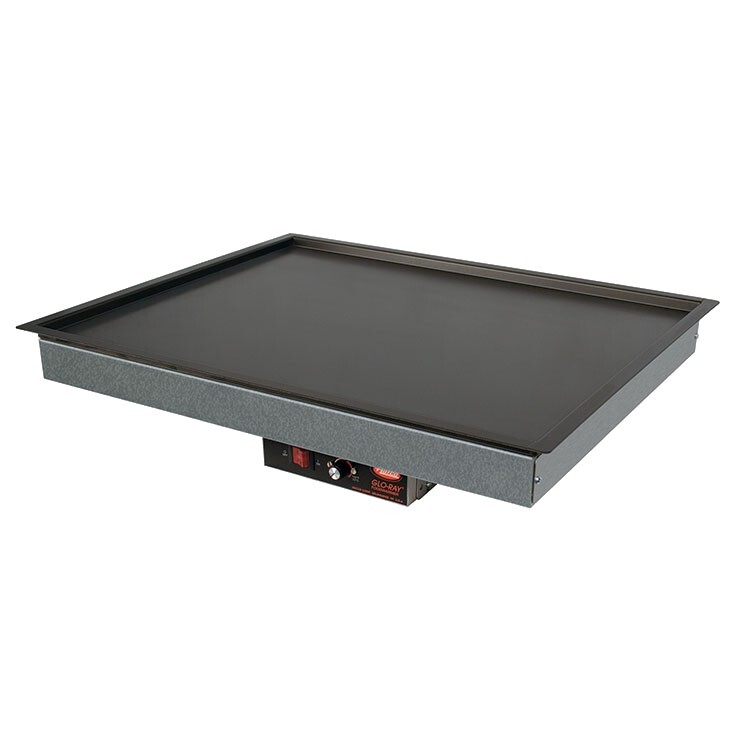 Hatco GRSB-48-I-120QS Glo-Ray(R) Drop In Heated Shelf with Recessed Top