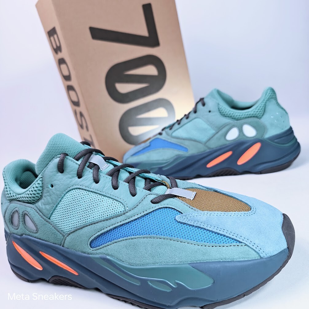 Size Adidas Yeezy Boost 700 Faded Azure for sale online
