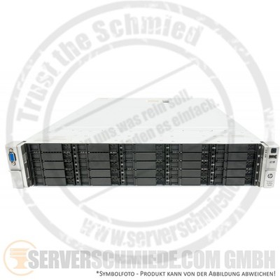 HP ProLiant DL380p Gen8 Server 25x 2,5'' SFF 2x E5-2620v2 32GB DDR3 P420i + Rails