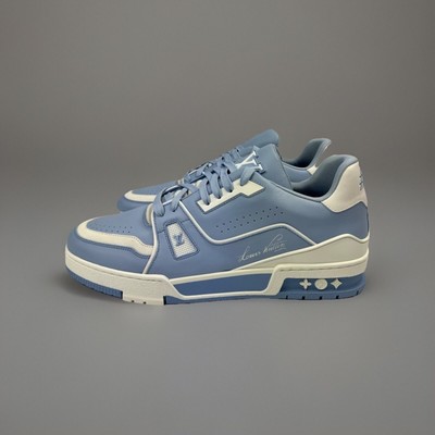 LOUIS VUITTON - #54 BLUE SNEAKERS SIZE: LV 9 / UK 10 / US 11 | eBay