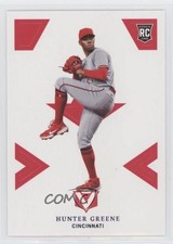 2022 Panini Chronicles Vertex Purple 12/25 Hunter Greene #16 0o5