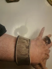 Beautiful Studio Sterling Agate Ring& Tana Action Cuff