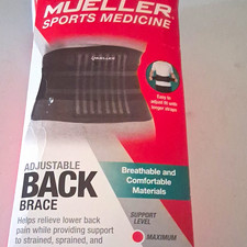 Mueller Adjustable Breathable Back Brace, One...