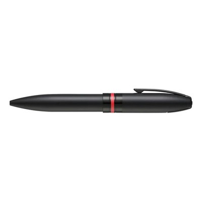 Sheaffer Icon Mattschwarzer Lack mit rotem PVD-Besatz Kugelschreiber